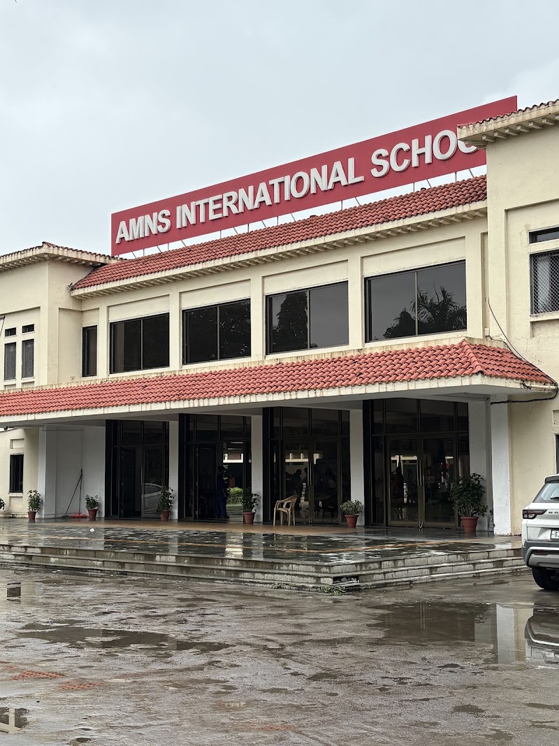 AM/NS International School logo