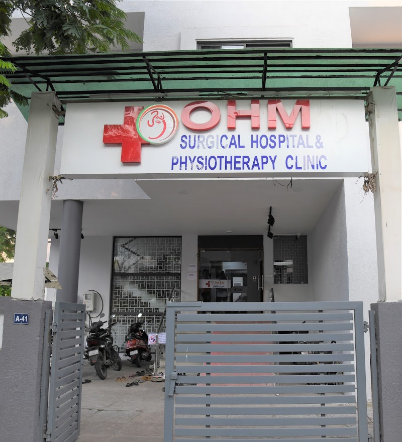 OHM Multispeciality Hospital & Physiotherapy Center- Ghatlodia logo