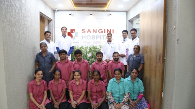 Sangini Hospital logo